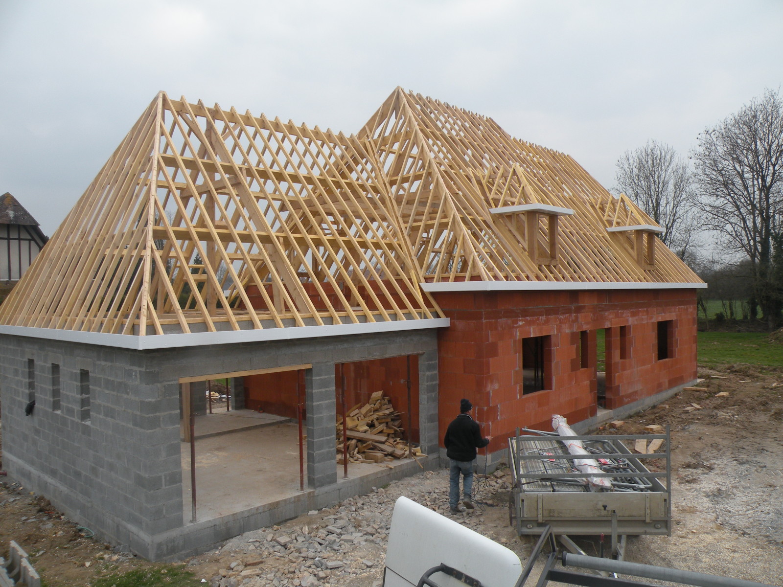 Entreprise de charpente dans la Creuse