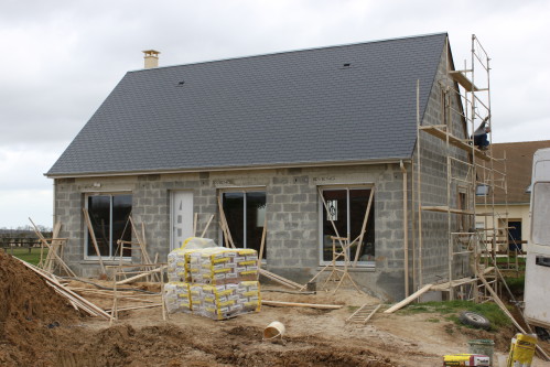 Ravalement de façade, enduit à Saint-Silvain-Bas-le-Roc