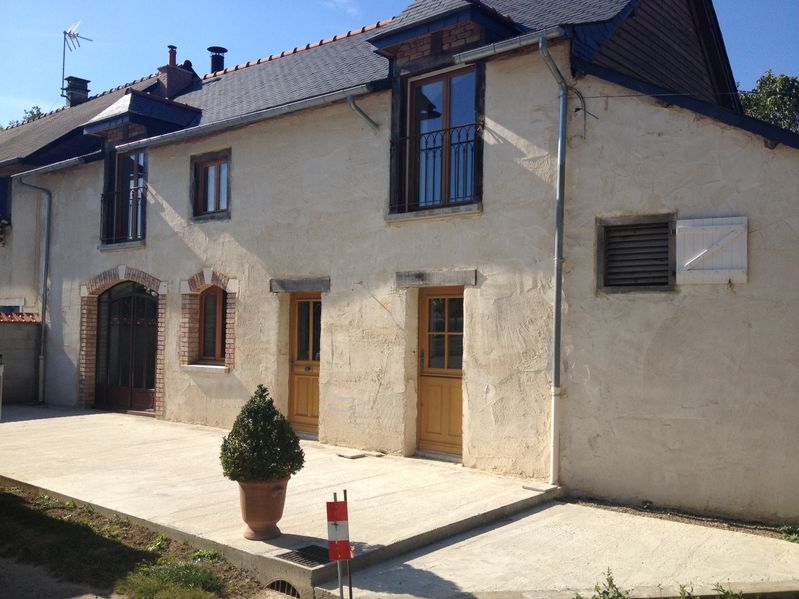 Enduit à la chaux taloché dans la Creuse